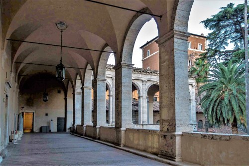 Palazzo Venezia, loggia pałacowa