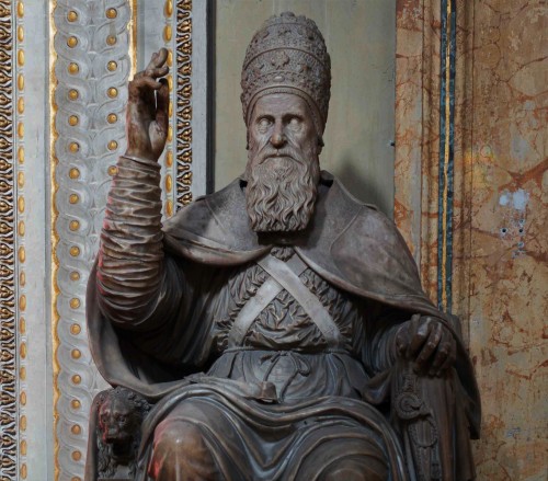 Statue of Pope Paul III, Giugliemo della Porta, Church of Santa Maria in Araceoli