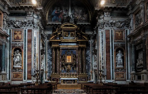 Fundacja papieża Pawła V - Cappella Paolina, dekoracje malarskie i sztukatorskie, bazylika Santa Maria Maggiore