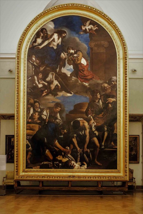 Pogrzeb św. Petroneli, Guercino, Musei Capitolini - Pinacoteca