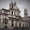 Piazza Navona, fasada kościoła Sant'Agnese in Agone