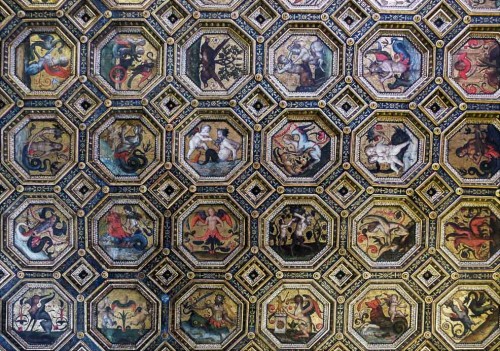 Pinturicchio, strop jednej z komnat Palazzo della Rovere (Palazzo dei Penitenzieri)