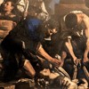 The Funeral of St. Petronella, fragment, Guercino, Musei Capitolini - Pinacoteca
