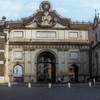 Porta del Popolo, widok od strony południowej