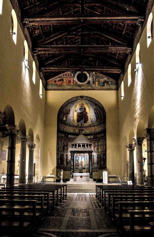 Kościół San Saba, wnętrze