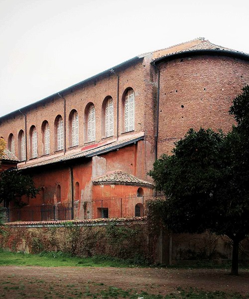 Apse of the Basilica of Santa Sabina on Aventine Hill