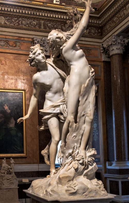 Apollo i Dafne, Gian Lorenzo Bernini, Galleria Borghese