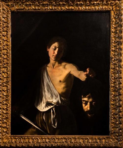 David with the Head of Goliath, Caravaggio, Galleria Borghese