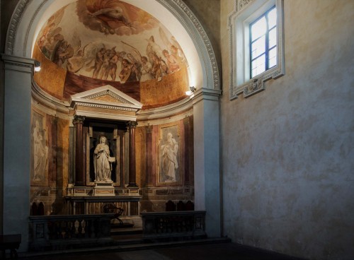 Oratorium Santa Silvia, fundacja kardynała Scipione Borghese