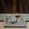 Element herbu rodu Borghese w oratorium Santa Silvia na Celio
