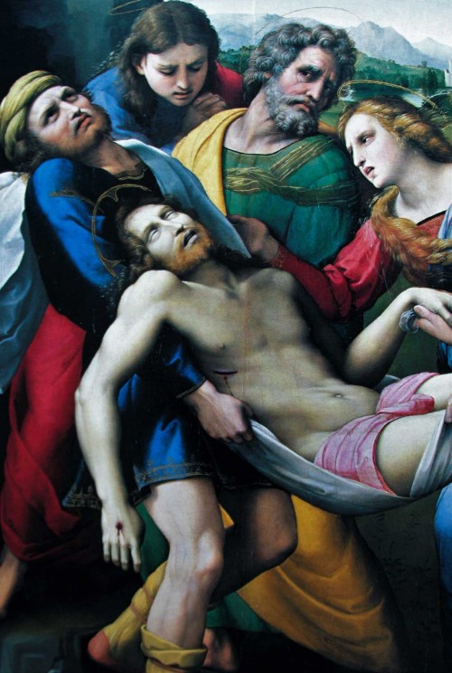 Złożenie do grobu, Rafael, Galleria Borghese