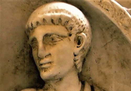 Prawdopodobny portret Aecjusza, zdj. Wikipedia