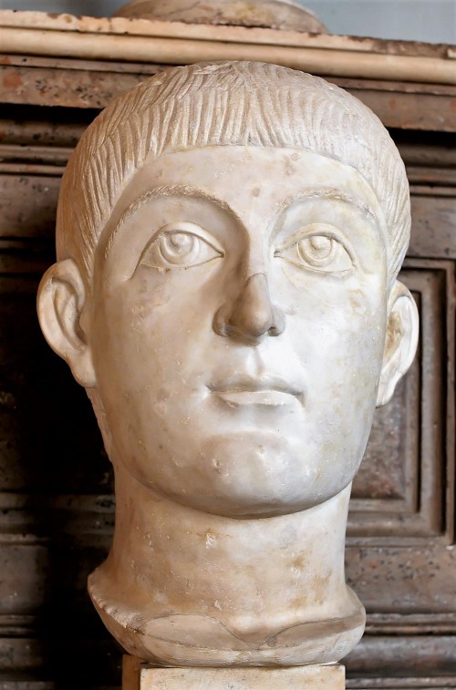 Alleged image of Emperor Honorius (or Valens), Musei Capitolini, pic. Wikipedia