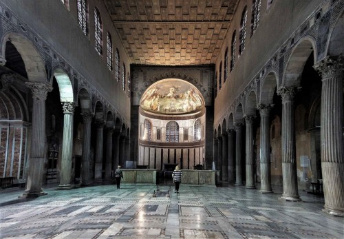Interior od the Basilica of Santa Sabina