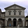 Façade of the Church of San Sebastiano al catacombe