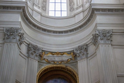 Francesco Borromini, interior of the Church of Sant’Ivo alla Sapienza