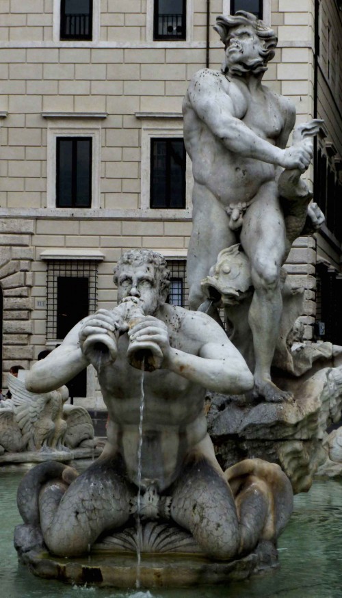 Gian Lorenzo Bernini, Fontana del Moro, Piazza Navona