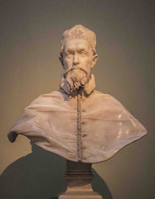 Gian Lorenzo Bernini, bust of Pope Innocent X, Galleria Doria Pamphilj