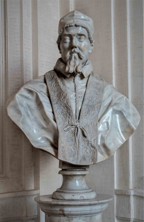 Gian Lorenzo Bernini, bust of Pope Urbana VIII, Museo Nazionale d'Arte Antica, Palazzo Barberini