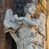 Gian Lorenzo Bernini, figure of an angel in the Church of Sant’Andrea delle Fratte