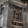 Gian Lorenzo Bernini, one of the four pillars supporting the dome of the Basilica of San Pietro in Vaticano