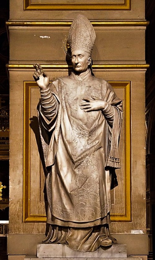 Posąg Karola Boromeusza, Stefano Maderno, kościół San Lorenzo in Damaso