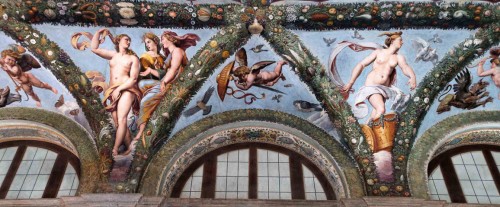 Villa Farnesina, Loggia di Psiche - Venus, Ceres and Juno, Giovanni da Udine
