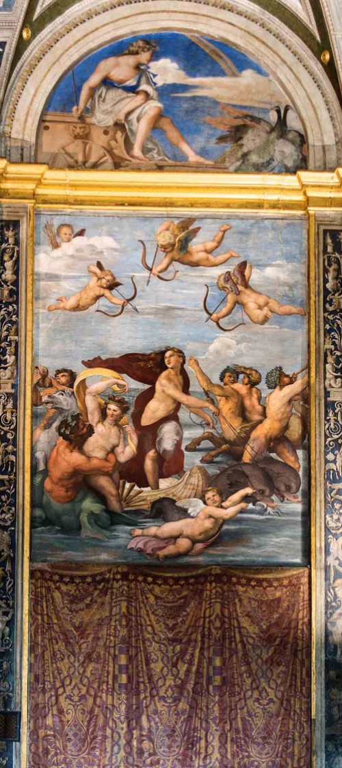 Farnesina, Triumf Galatei, fresk Rafaela