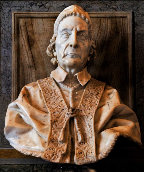 Pietro Bracci, popiersie papieża Klemensa XII, Galleria Borghese