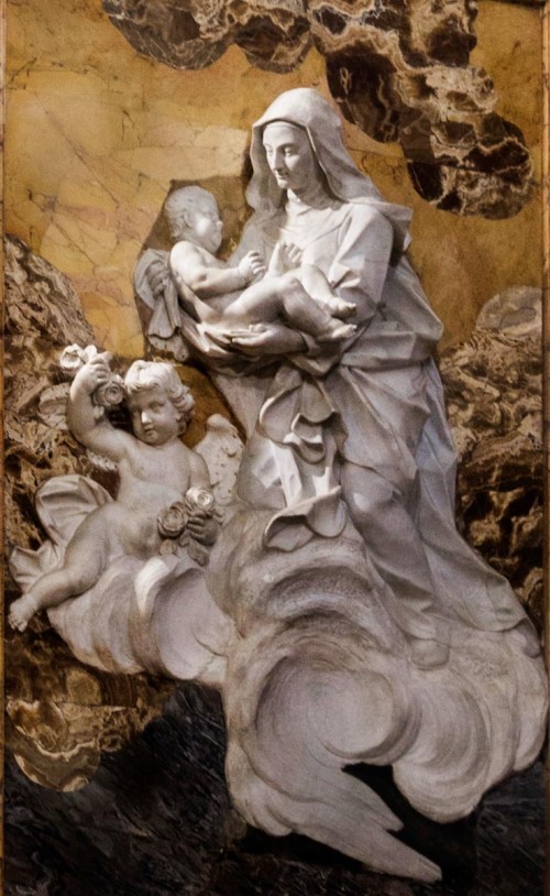 Pietro Bracci, św. Róża z Limy, kościół Santa Caterina da Siena a Magnanapoli