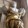 Pietro Bracci, Angel attributed to the artist in the loggia of the Basilica of Santa Maria Maggiore