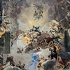 Andrea Pozzo, central part of the painting of the vault – The Apotheosis of St. Ignatius, Church of Sant'Ignazio