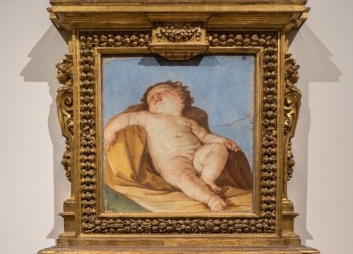 Śpiące Putto, Guido Reni, Galleria Nazionale d'Arte Antica, Palazzo Barberini