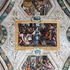 Palazzo Mattei di Giove, dekoracje malarskie galerii pałacowej, Spotkanie Salomon z królową Saby, Pietro da Cortona