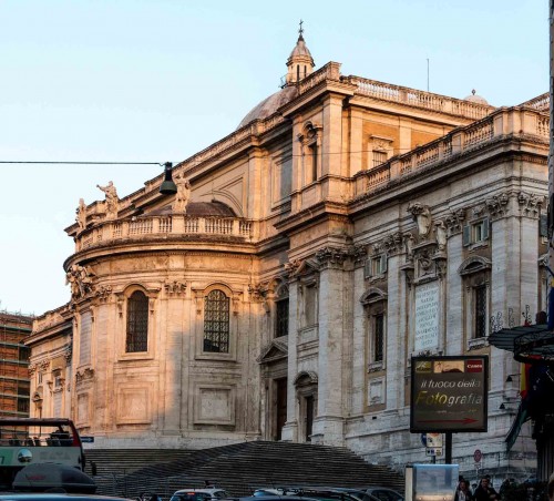 Carlo Rainaldi, façade of the choir of the Basilica of Santa Maria Maggiore