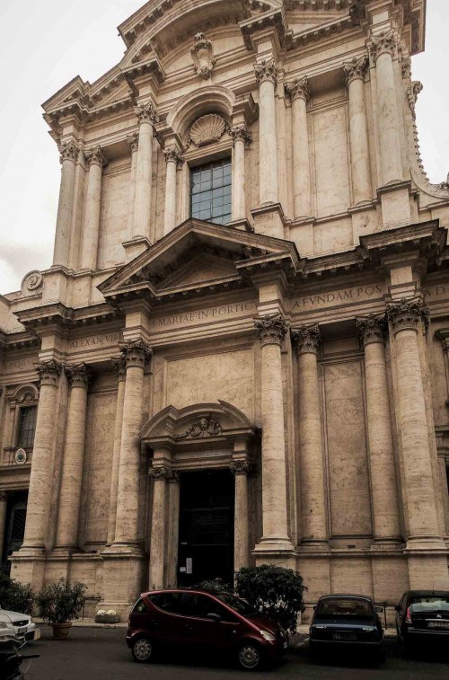 Carlo Rainaldi, façade of the Church of Santa Maria in Campitelli