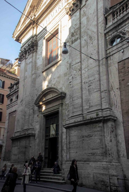 Carlo Rainaldi, façade of the Church of Santissimi Nomi di Gesù e Maria