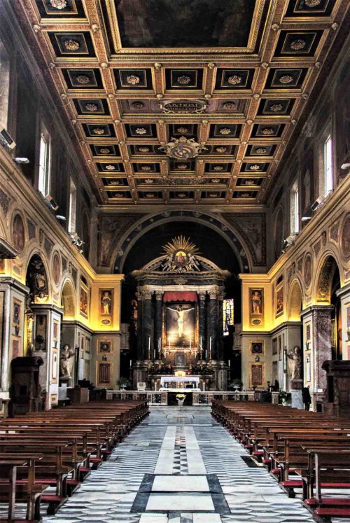 Carlo Rainaldi, ołtarz główny w kościele San Lorenzo in Lucina