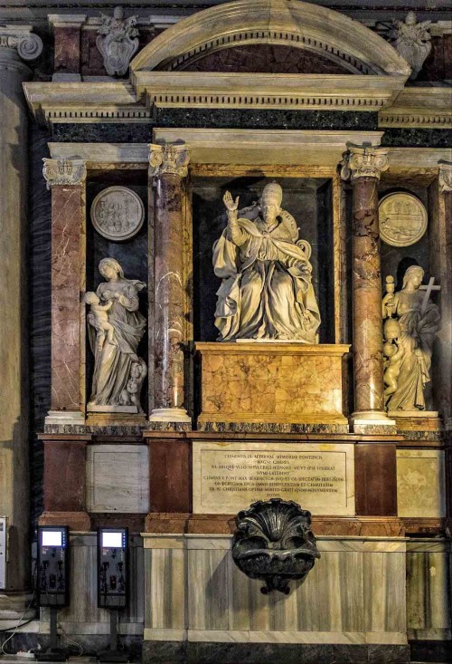 Carlo Rainaldi, funerary monument of Pope Clement IX, Basilica of Santa Maria Maggiore