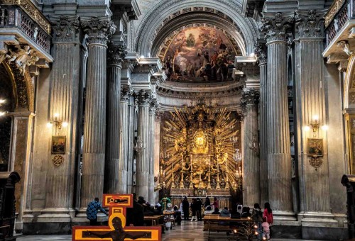 Carlo Rainaldi, interior of the Church of Santa Maria in Campitelli