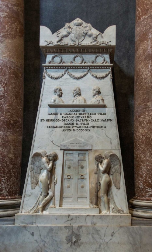 Antonio Canova, grobowiec Stuartów, bazylika San Pietro in Vaticano