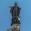 Column of the Immaculate Conception, figure of the Madonna - Luigi Poletti