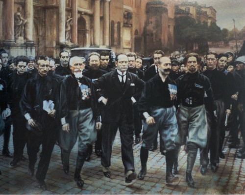 Giacomo Balla, Marcia su Roma (Marsz na Rzym, 1922 r.)