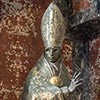Pomnik nagrobny papieża Piusa XII, bazylika San Pietro in Vaticano, fragment