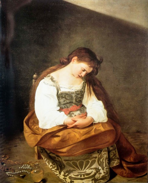 Caravaggio, Repentant Mary Magdalene, Galleria Doria Pamphilj