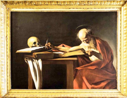 Caravaggio, St. Jerome, Galleria Borghese