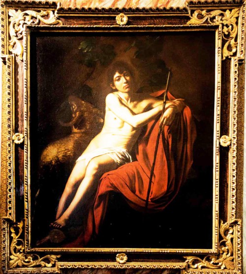 Caravaggio, Święty Jan Chrzciciel, Galleria Borghese