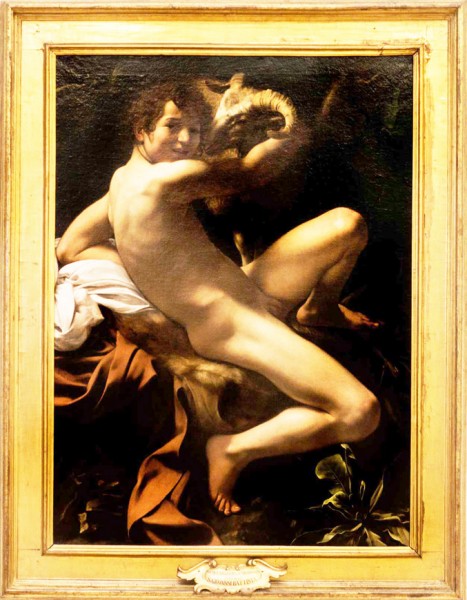 Caravaggio, święty Jan Chrzciciel, Musei Capitolini - Pinacoteca Capitolina