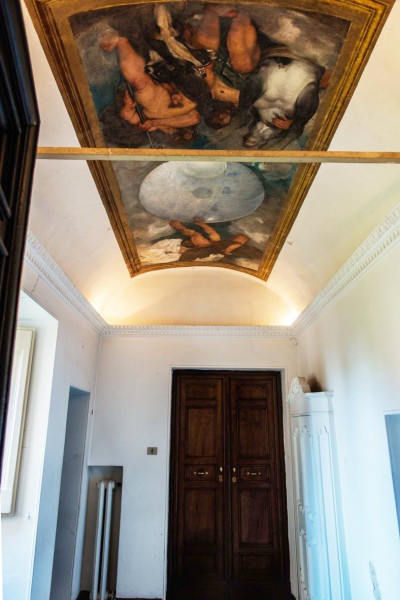 Casino Ludovisi, the interior of the alchemical study of cardinal del Monte