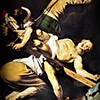 Caravaggio, The Martyrdom of St. Peter, Cerasi Chapel, Basilica of Santa Maria del Popolo